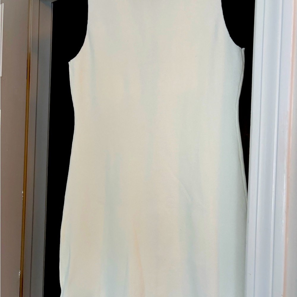 NWT Commense black & white sleeveless dress